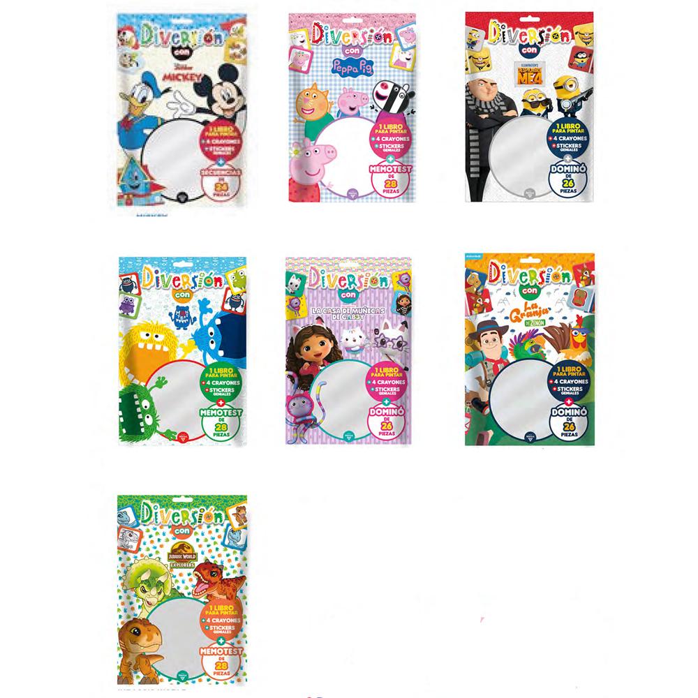  Diversión con... (8 tit.)