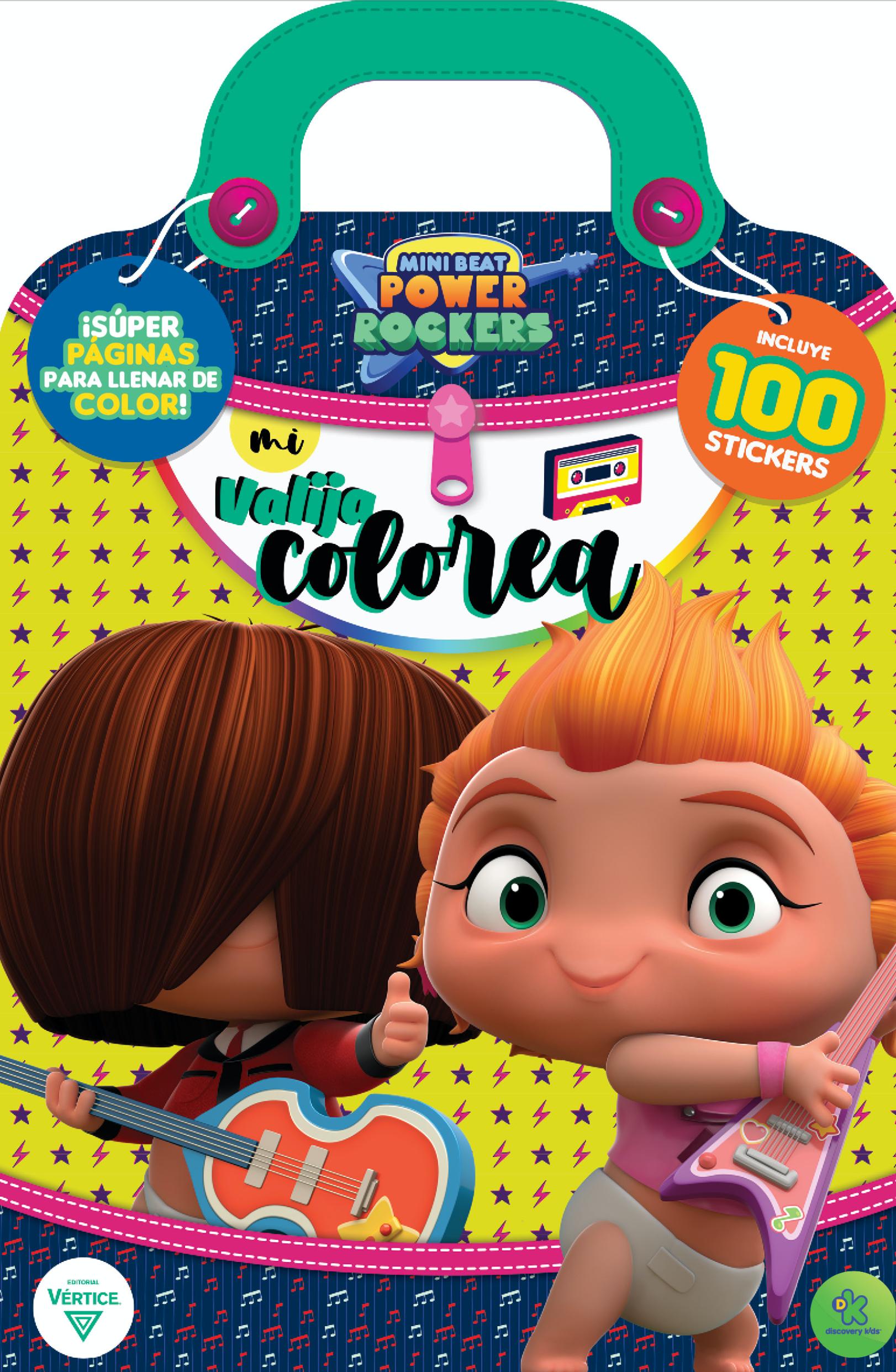Mi valija colorea c/ stickers