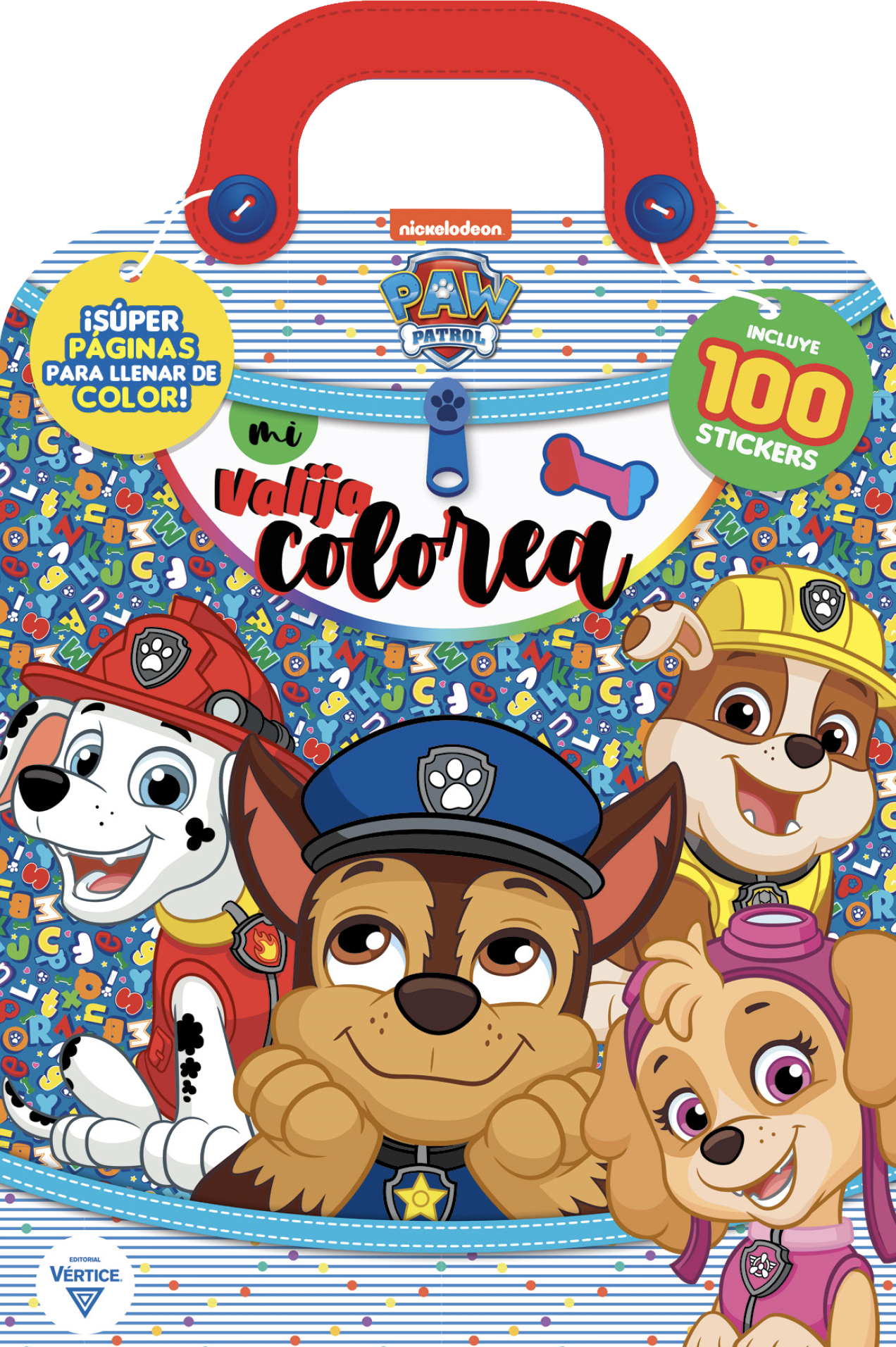 Mi valija colorea c/ stickers