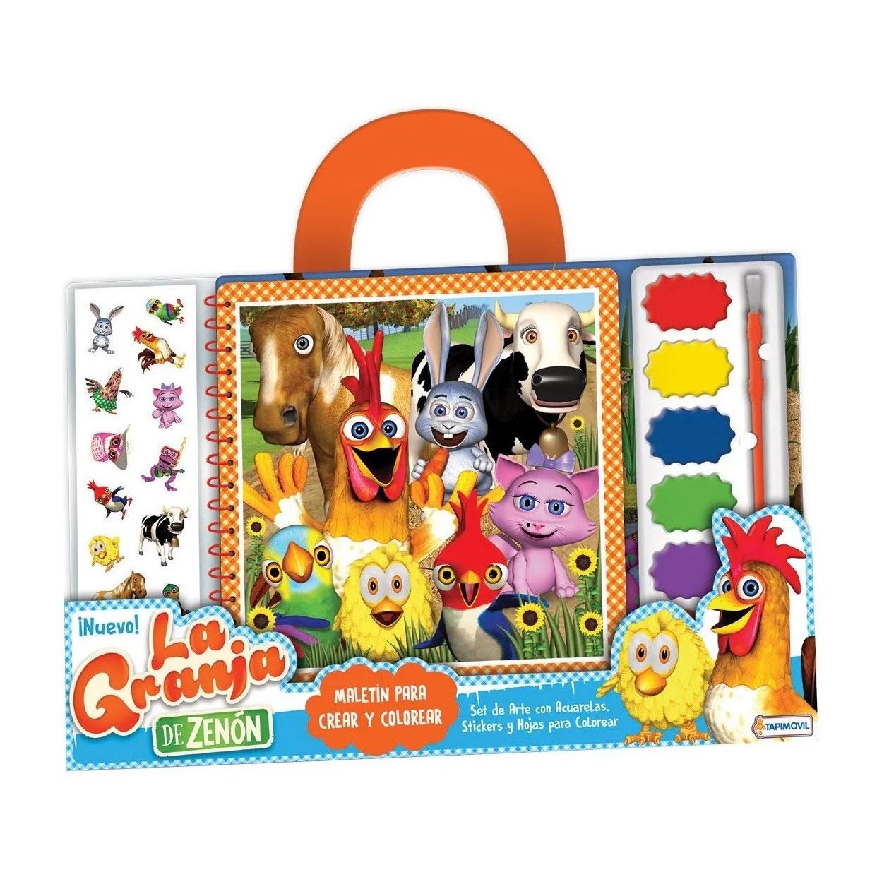 Maletin para pintar y colorear