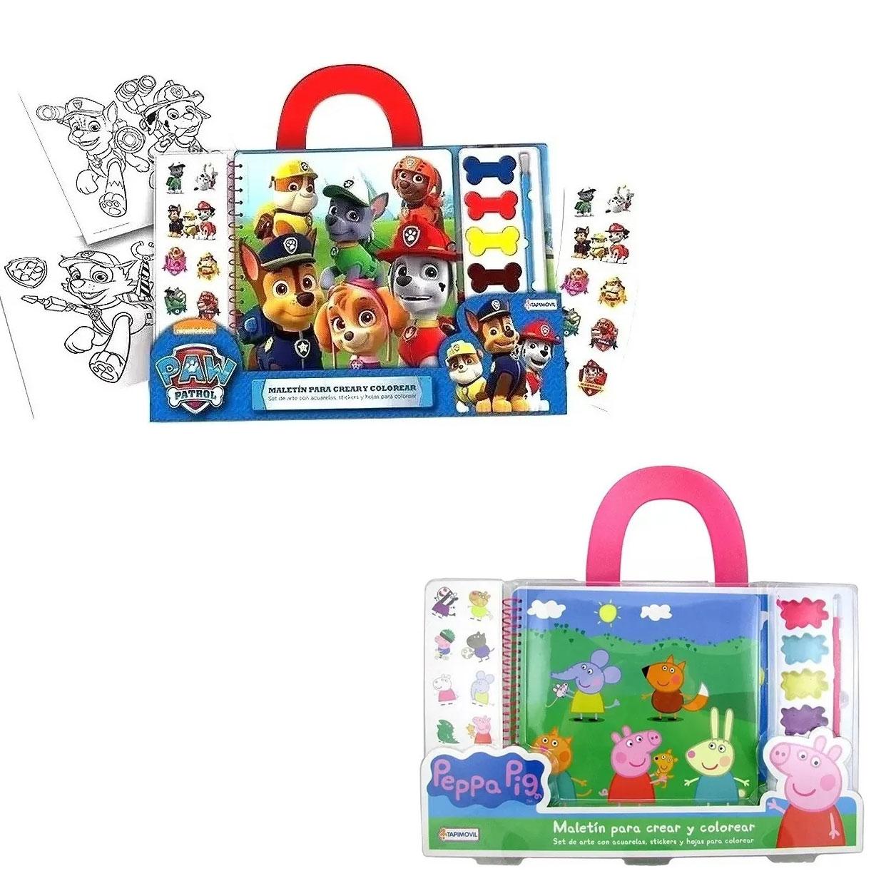 Maletin para pintar y colorear