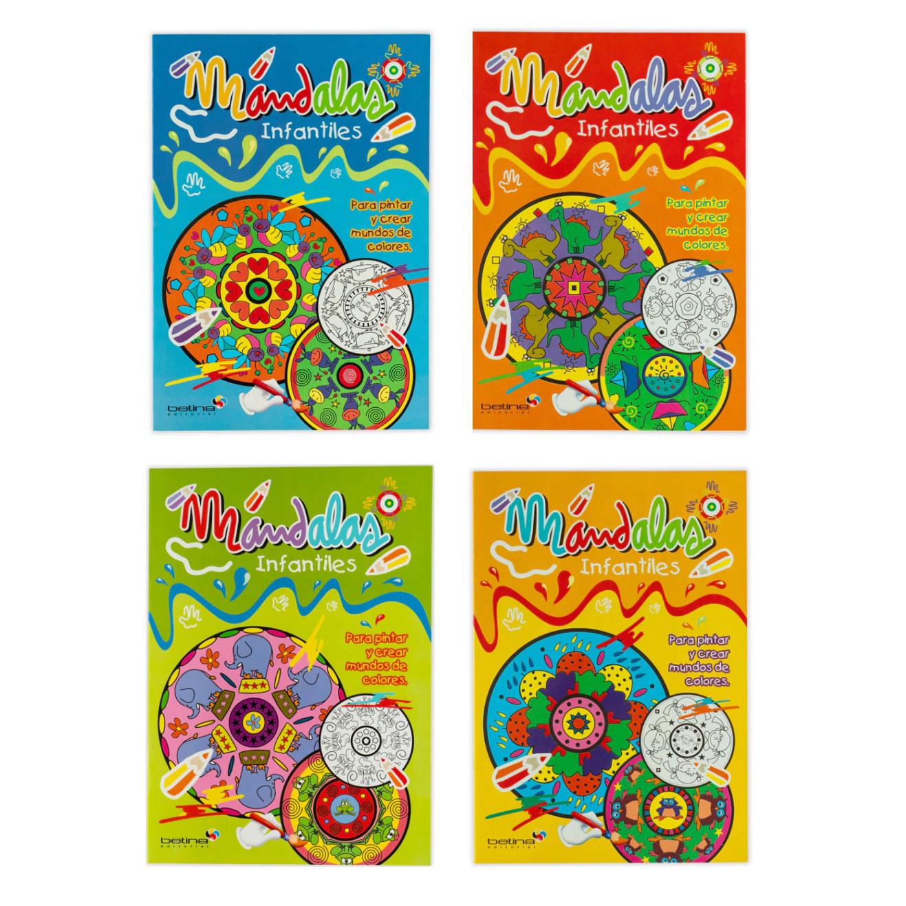 Mandalas Infantiles Mundo de colores