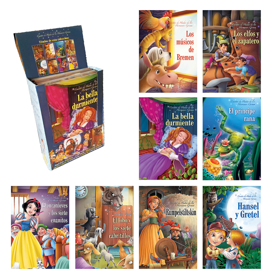 Cuentos Hadas Hnos Grimm-8T
