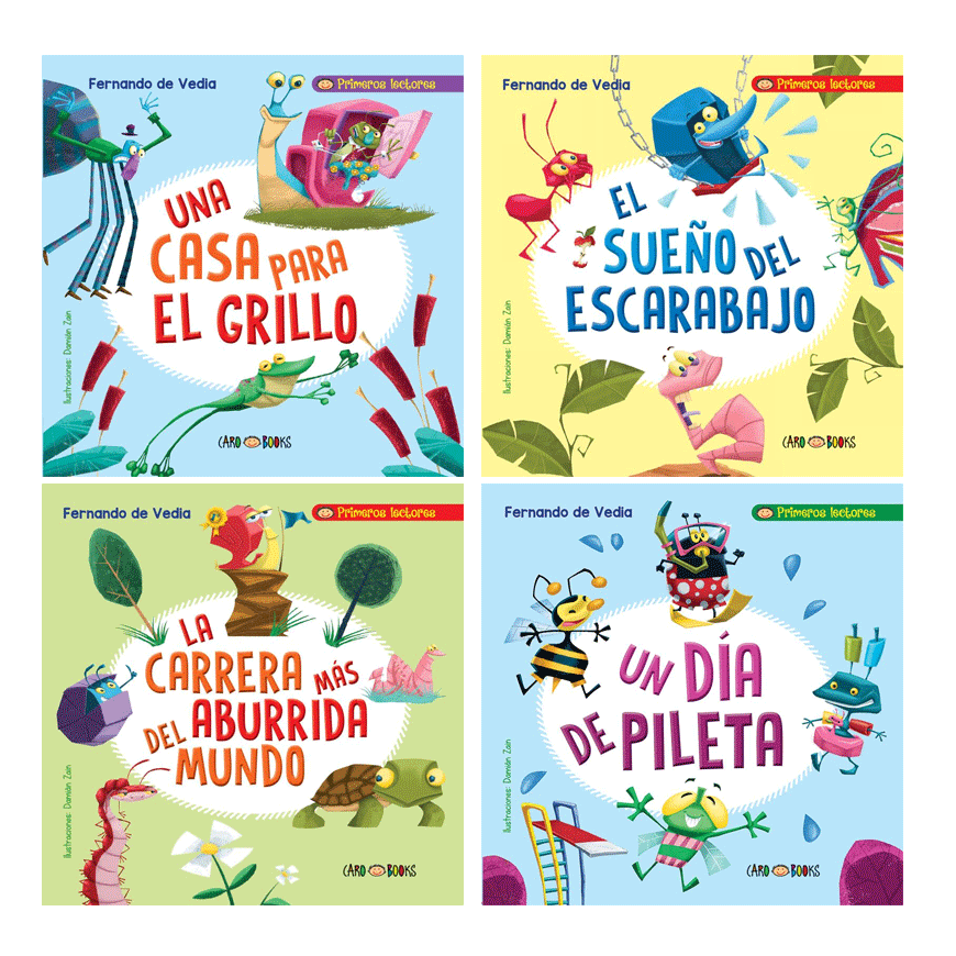 Cuentos Bichos (4 tit.)