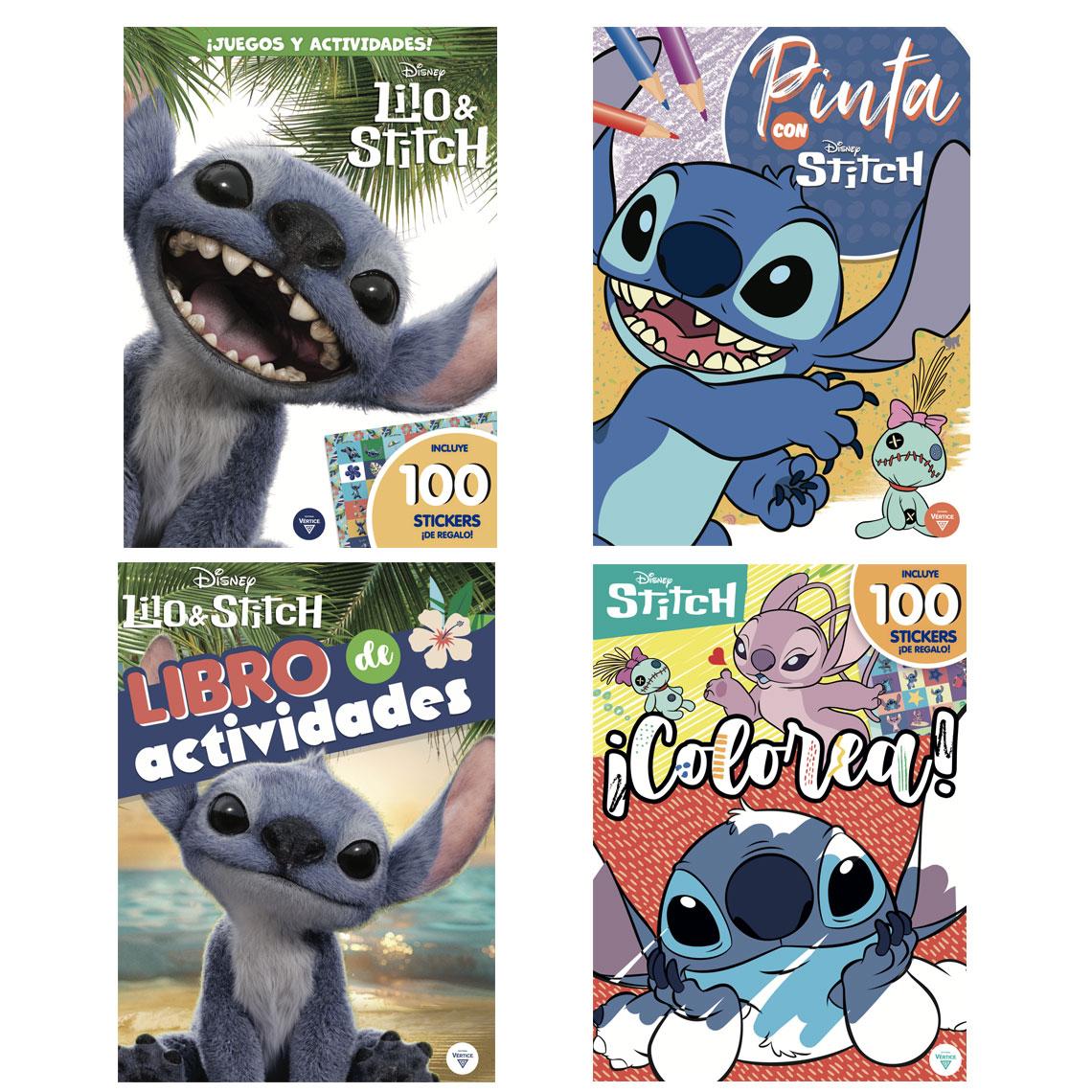 Pinta y actividades c/Stitch (4 tit)