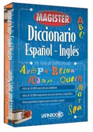 Dicc. Magister- Ingles/Español