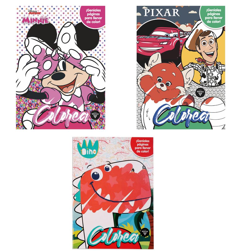 Colorea nuevo (3 tit.)