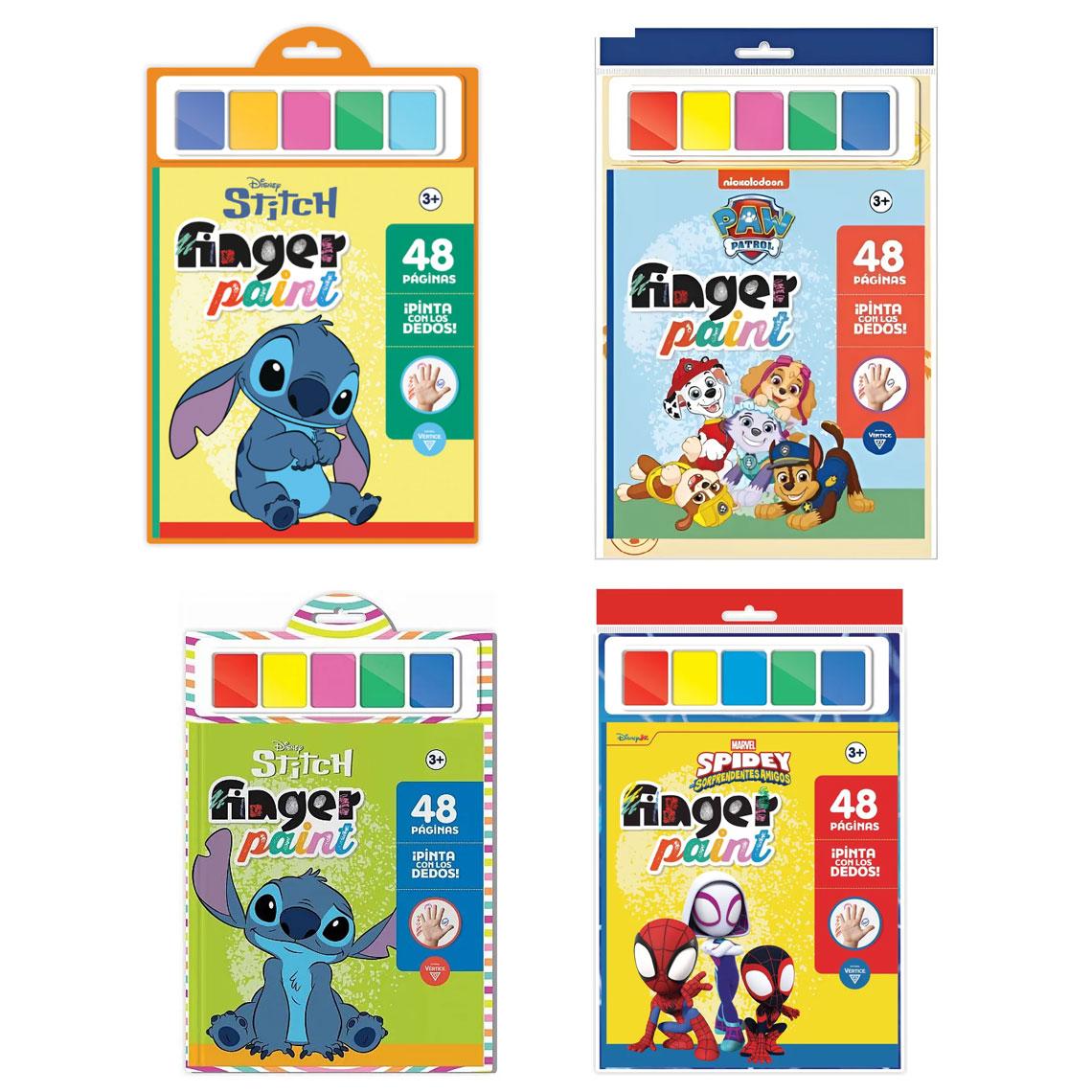 Finger paint (4 tit.)