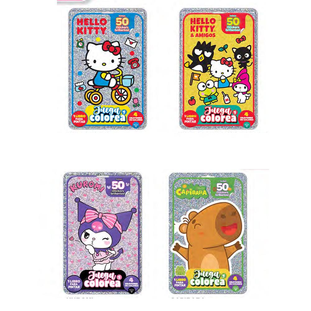 Juega y colorea (21 tit.)