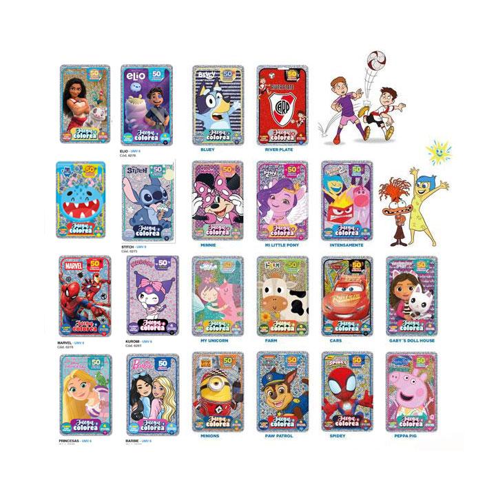 Juega y colorea (21 tit.)