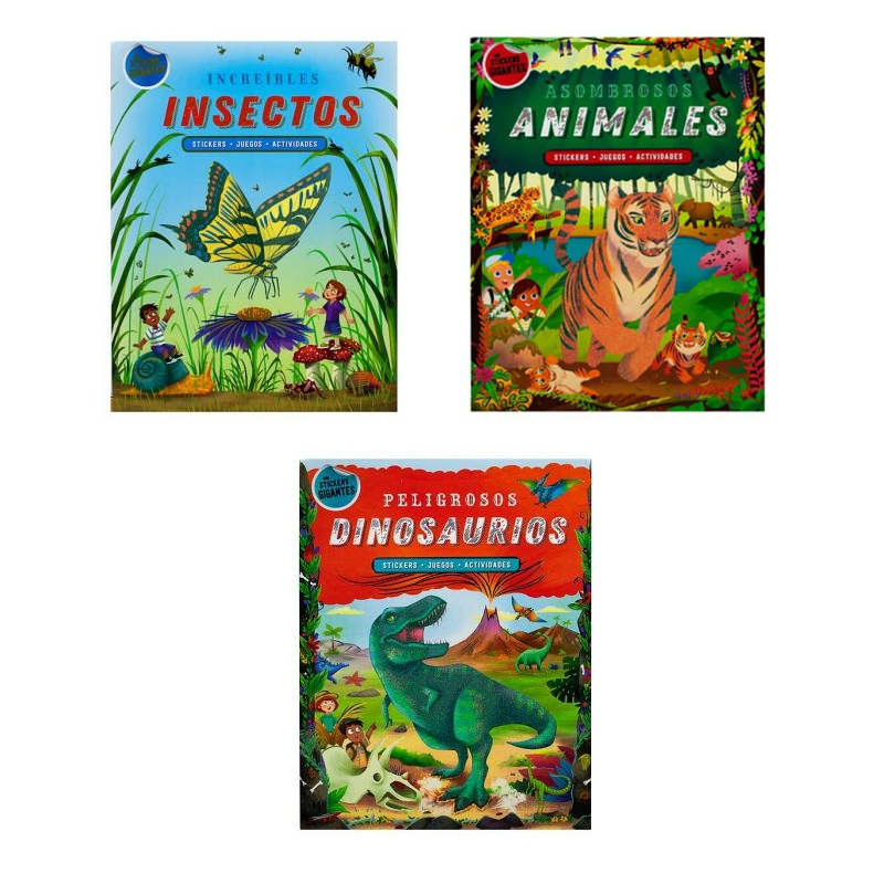 Aventuras con stickers 3T