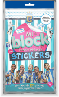 Mi Block para colorear con stic. AFA
