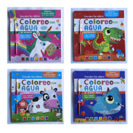 Coloreo con agua (4t.)
