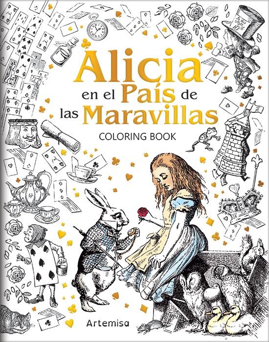 Alicia en el pais d las maravillas - Coloring book
