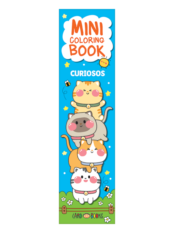 Mini Coloring Book - Curiosos