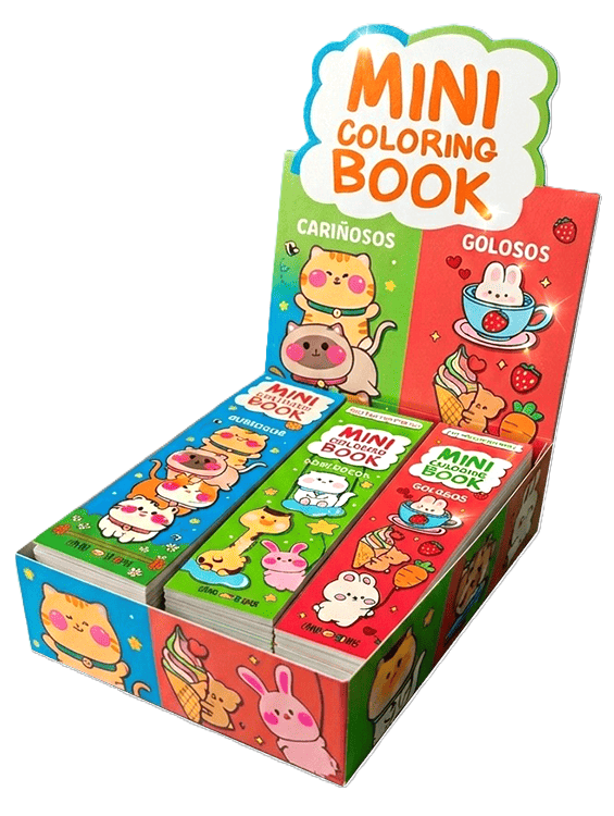 Mini Coloring Book - Cariñosos