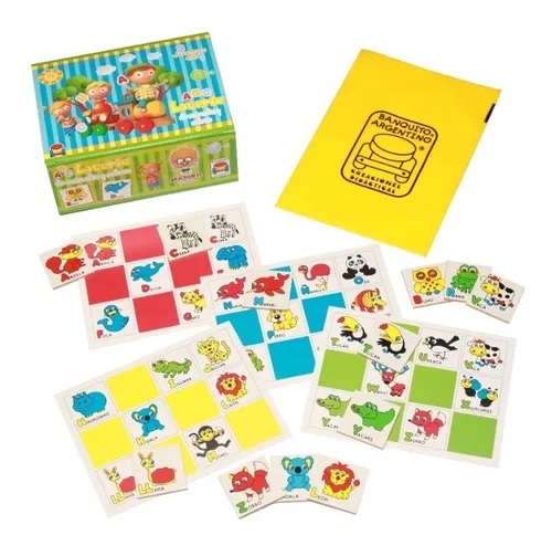 Loteria ABC de anim. y colores