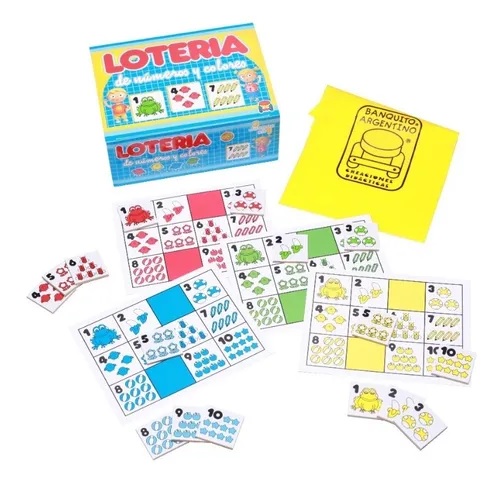 Loteria de numeros y colores