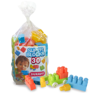 Bolso super blocks 30 pzs