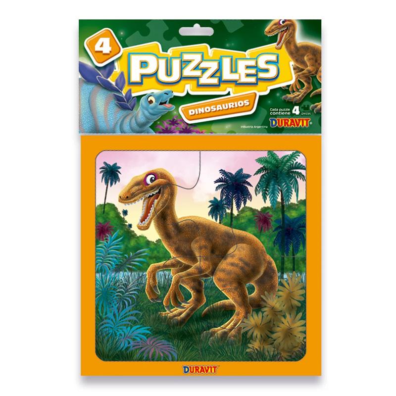  4 Puzzles De 4 Piezas