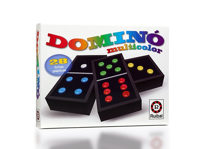 Domino multicolor