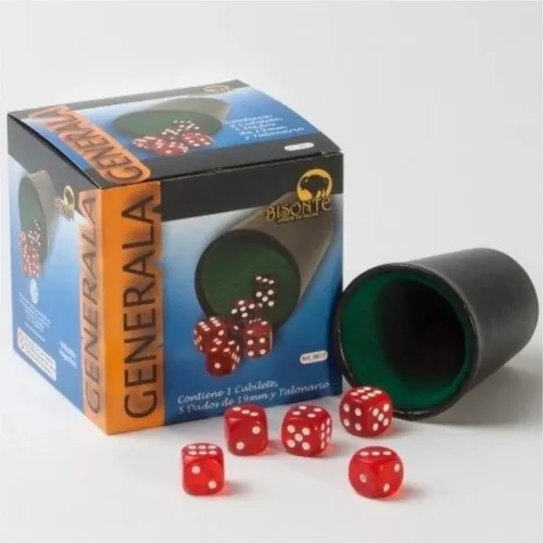Generala dados acrilico 19 mm