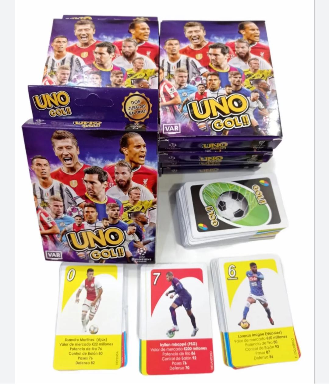 Cartas Uno Gol