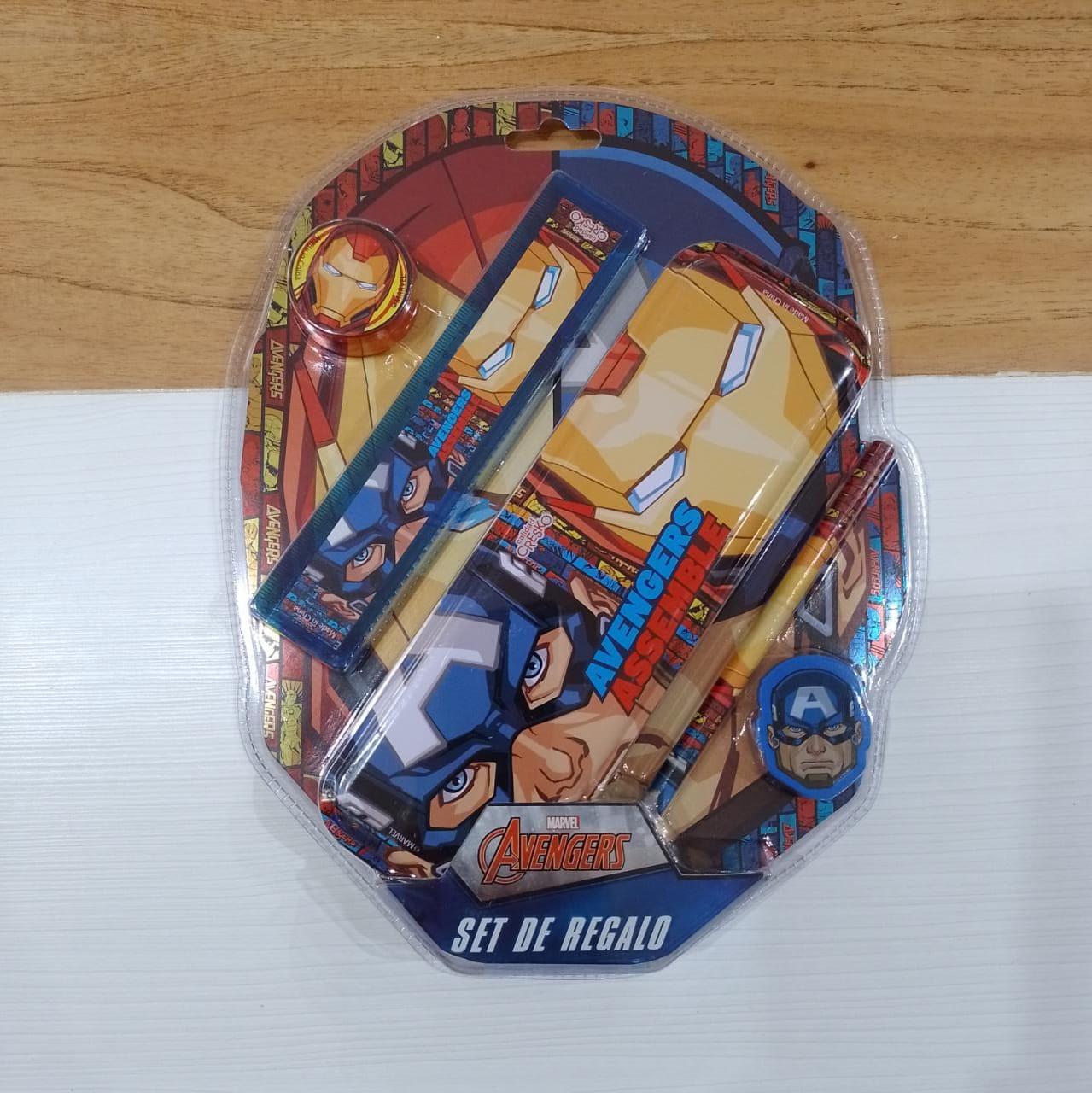Set de regalo utiles+cartuchera