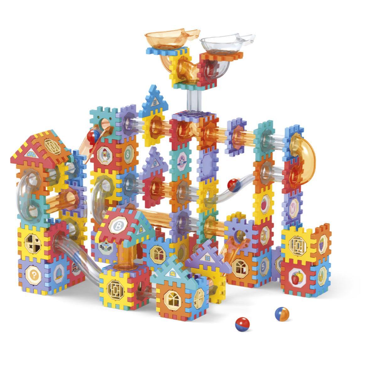 Ralling Blocks Rolling Ball Tubes & Blocks 286 pz marca DITOYS | Didácticos del Sur