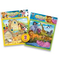  Puzzle Granja/Zoo 2 en 1