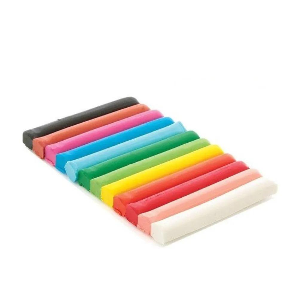 Masa soft 12 colores x 180gr