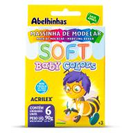 Masa soft 6 col Pastel x 90gr