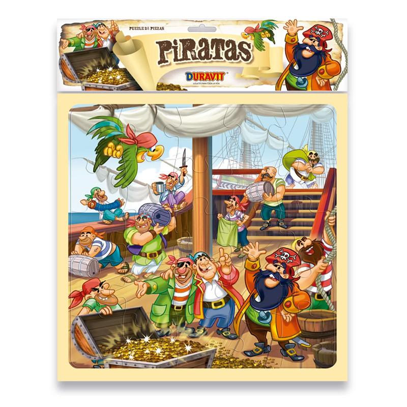 Puzzle Piratas 25 pzs-48