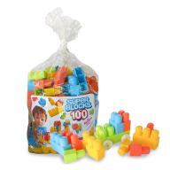 Bolso super blocks 100 pzs