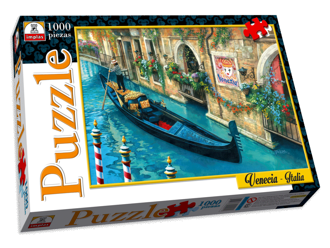 Puzzle 1000 pz - 4 motivos