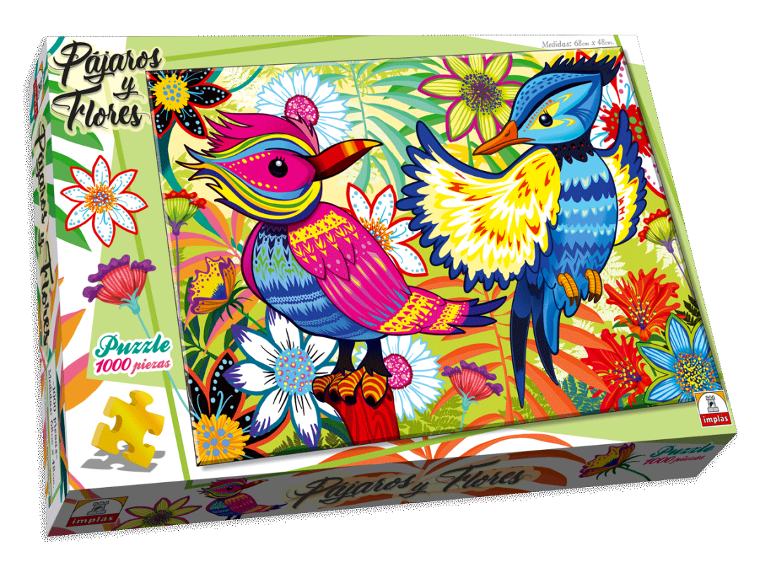 Puzzle 1000 pz - 4 motivos
