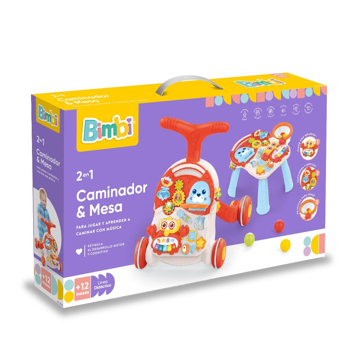 Bimbi Caninador Mesa didactica 2 en 1