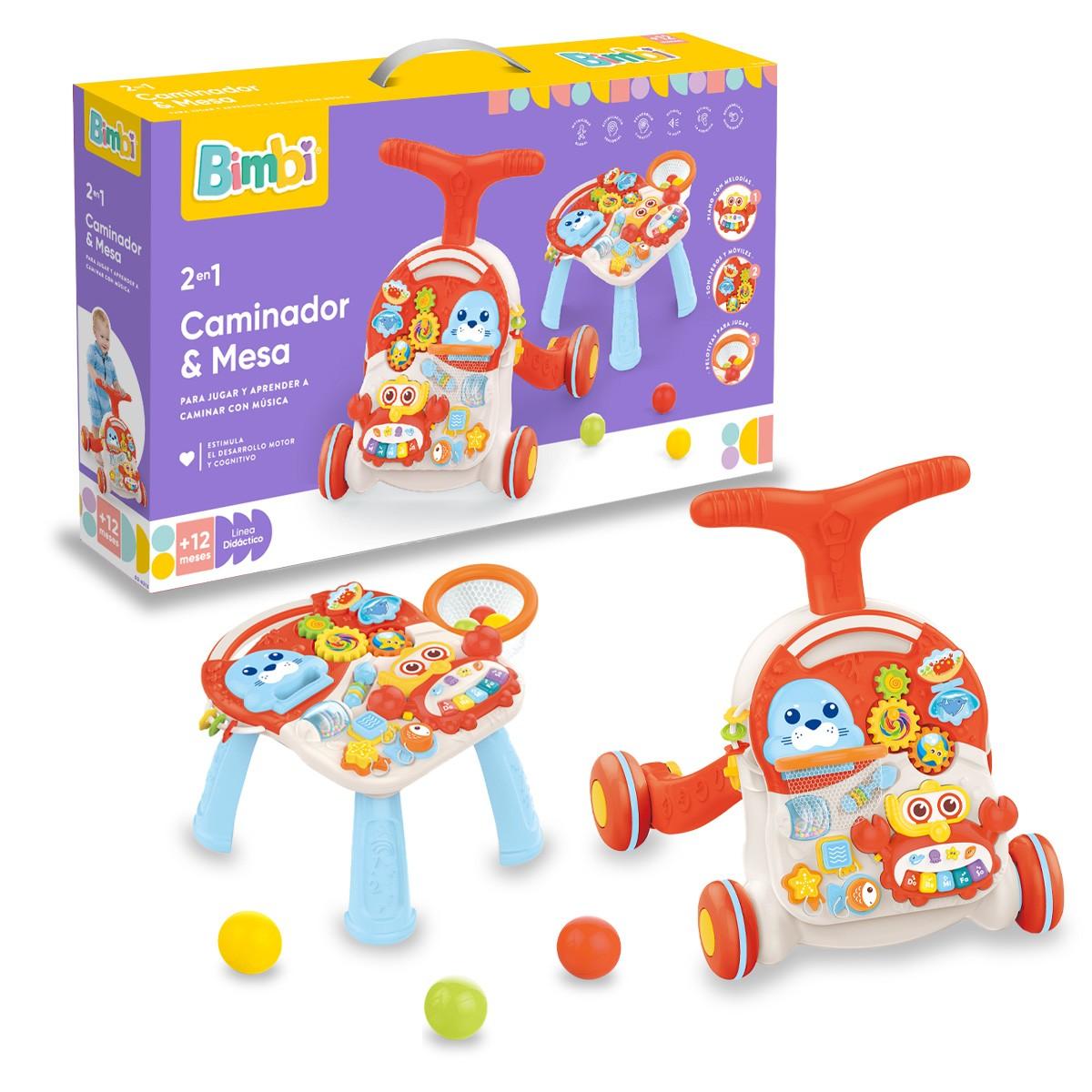 Bimbi Caninador Mesa didactica 2 en 1