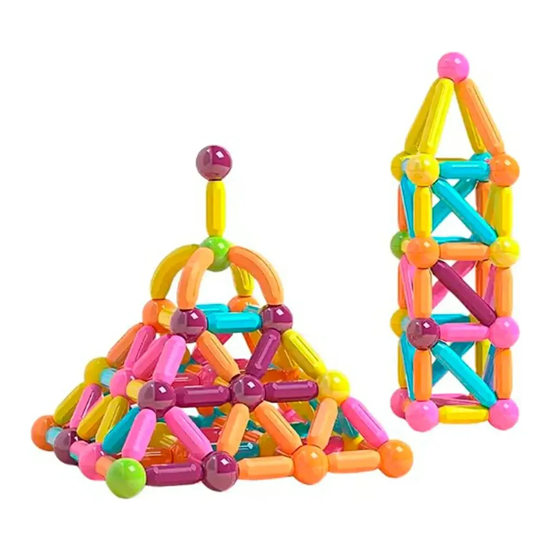 Magnetik Shapes 64pcs