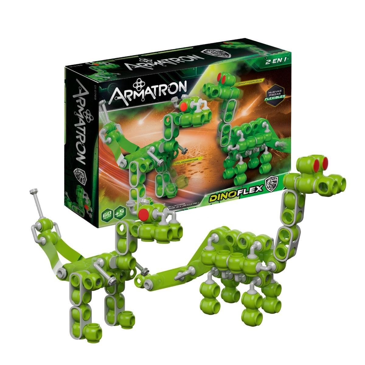 Armatron Dinoflex 60pzs 2 en 1