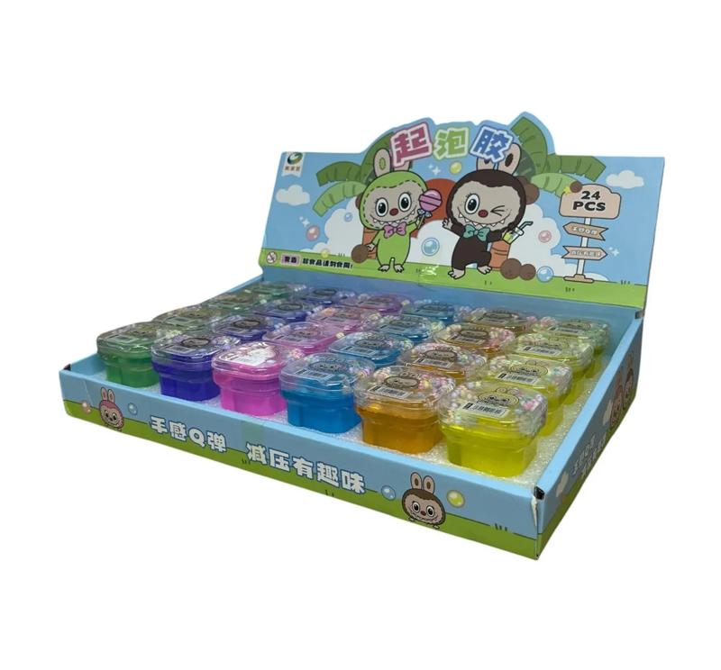 Mini Slime Labubu clear-A201932