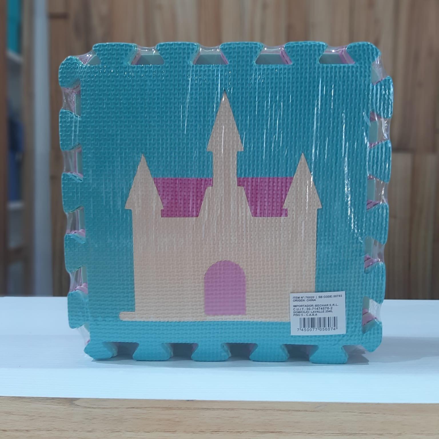 Pisos de goma 9pzs Unicornio/Fantasia-55783