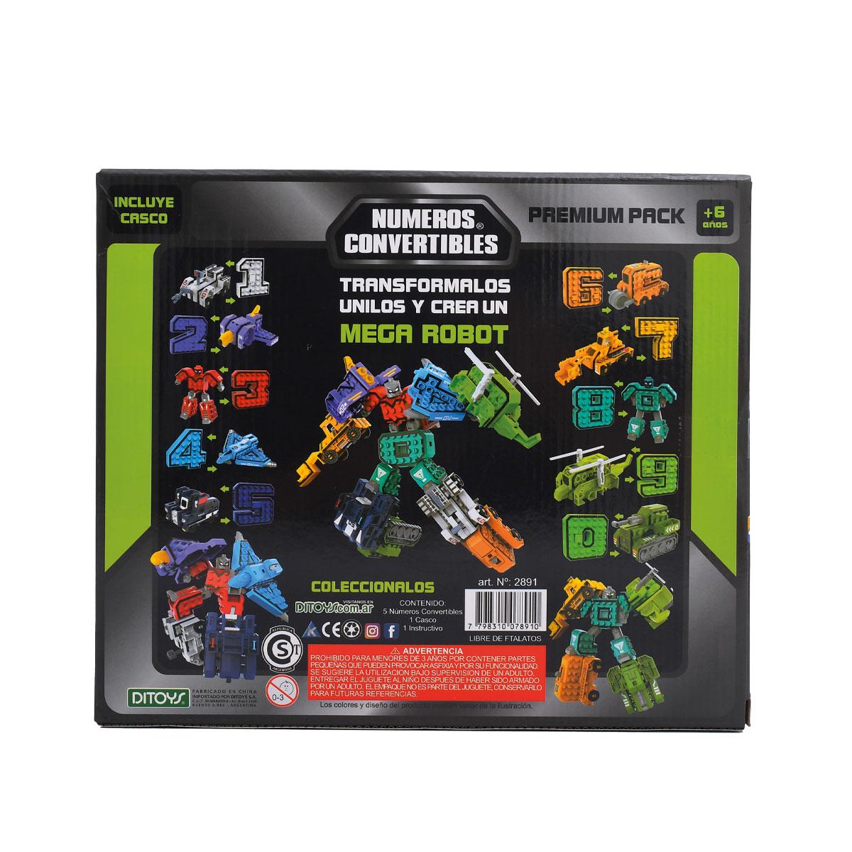 Numeros convertibles Premium-2891