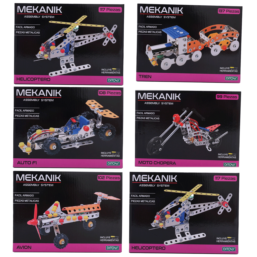 Mekanik etiqueta Rosa 6m-2897