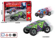 Set piezas magneticas arma tu auto 21pc