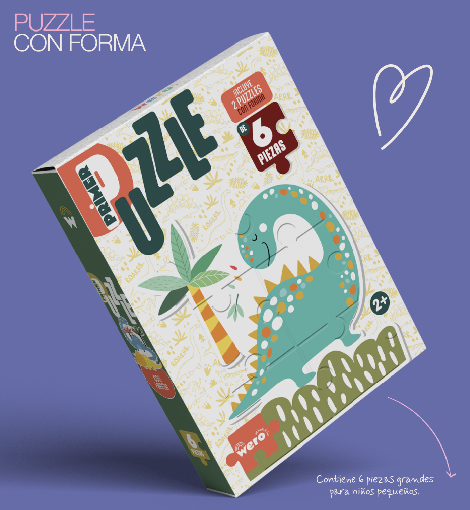 Puzzle con forma x 6pzs-WE4202