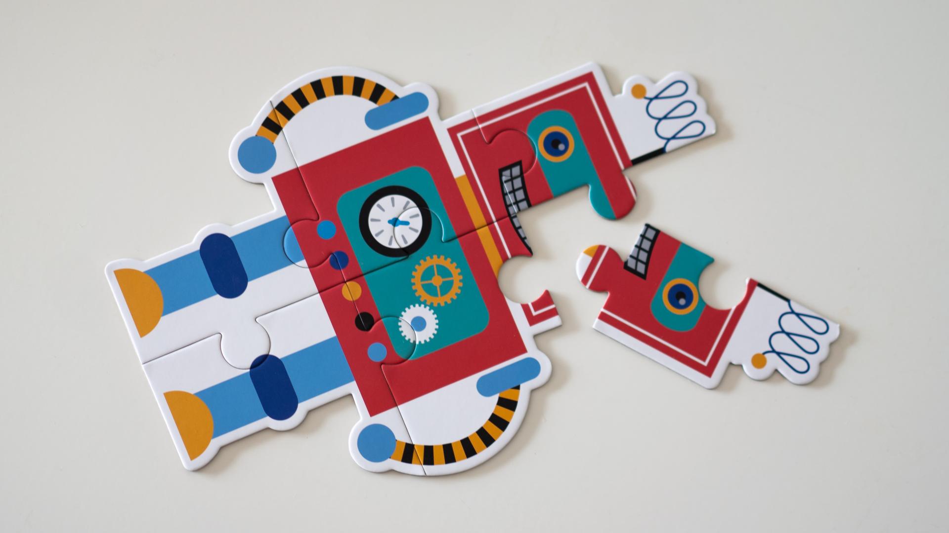 Puzzle con forma x 6pzs-WE4202