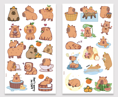 Stickers licencia uv transfer 8 mod.