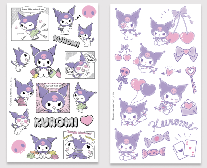 Stickers licencia uv transfer 8 mod.