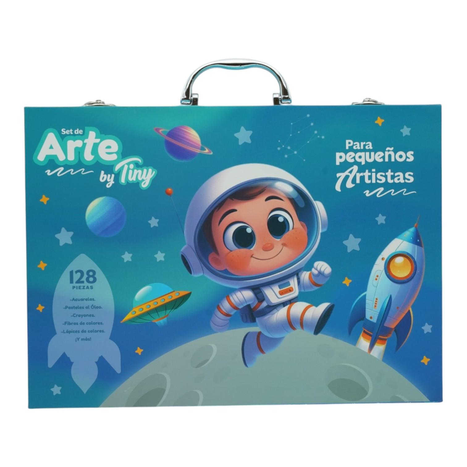 Set de arte Asronauta valija 128pzs-56578